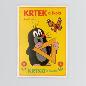 KRTEK a skola クルテク ぬりえ