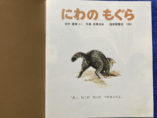 かがくのとも　にわのもぐら　1984年　12月（189号） - 画像 (9)