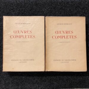 OUVRES COMPLETES ARTHUR RIMBAUD